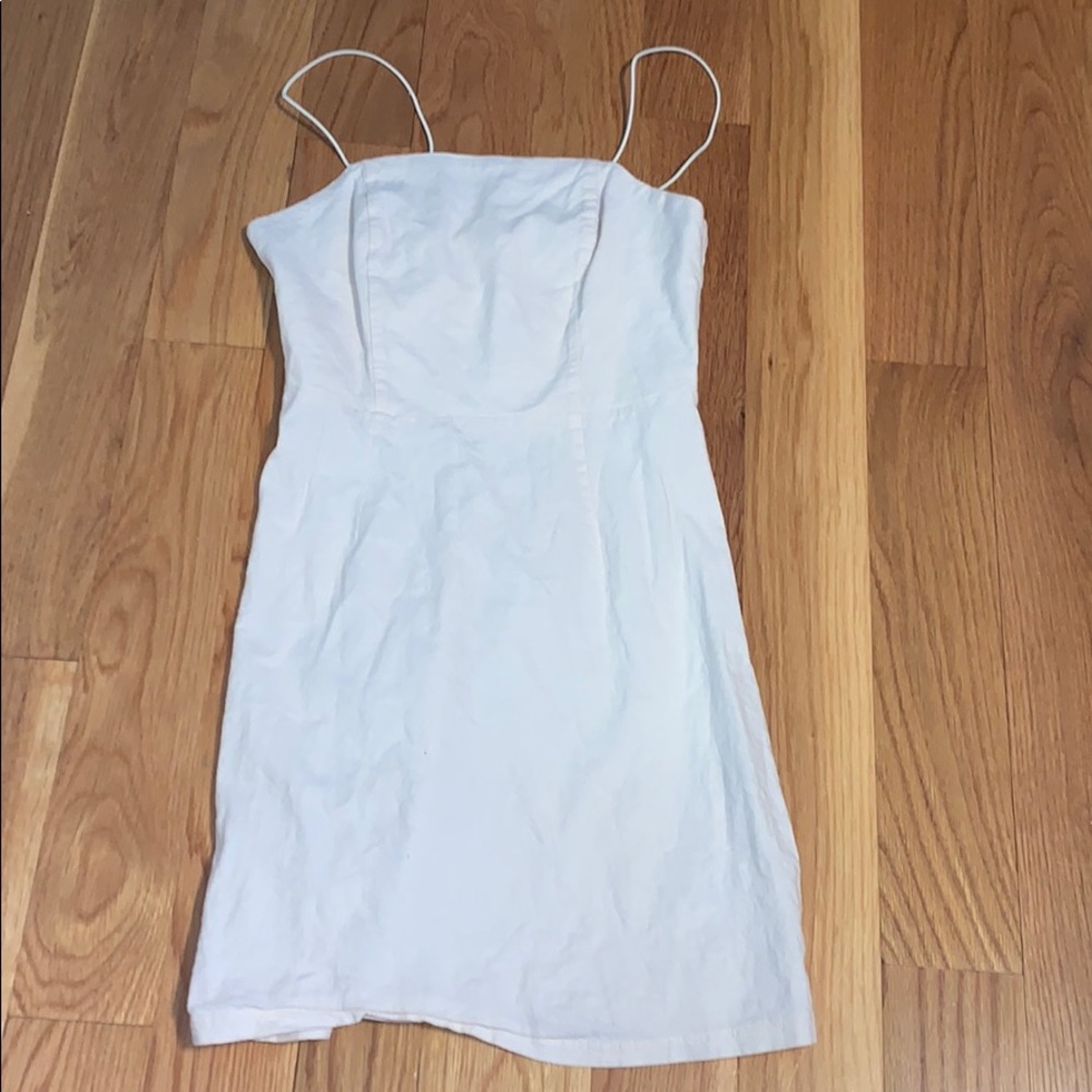 Urban cotton dress in cream